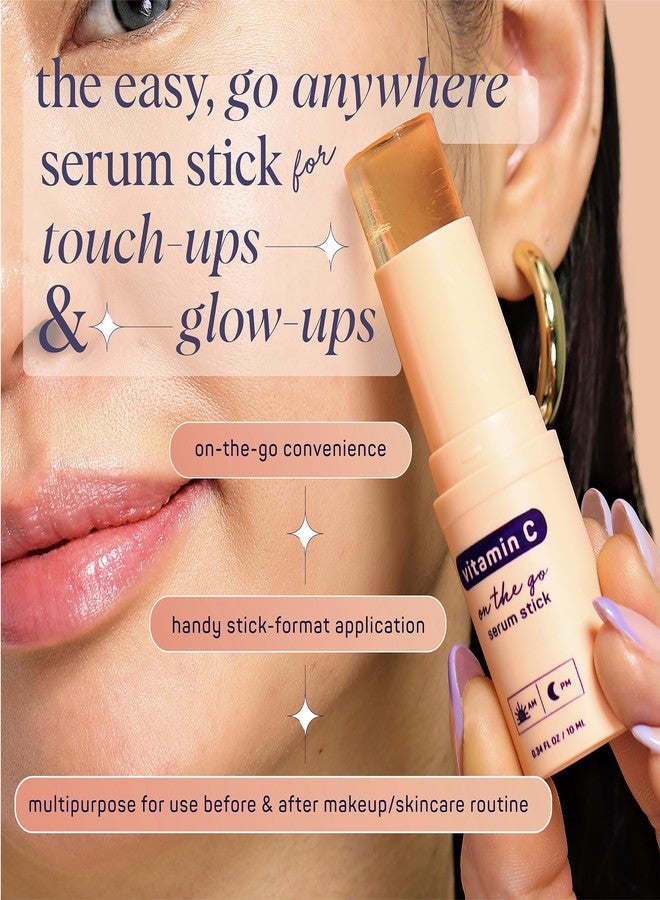 SpaLife Beauty Glow Vitamin C Serum Stick – Solid Face Serum for Dark Spots & Discoloration – Hydrating Balm for Radiant Skin – Travel-Friendly for Use On-the-Go – AM & PM Skincare Routine - Image 4